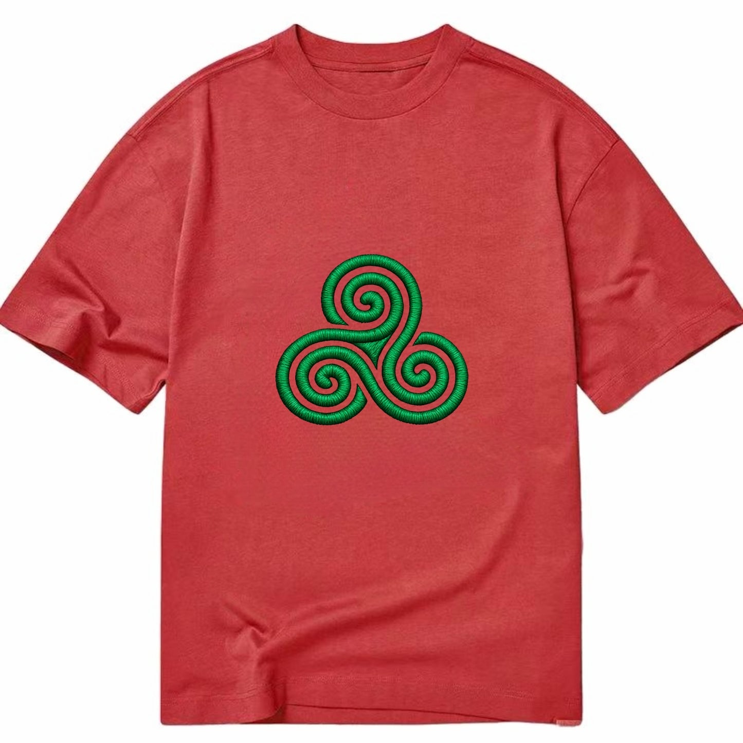 Triple Spiral - Classic T-shirt - Red