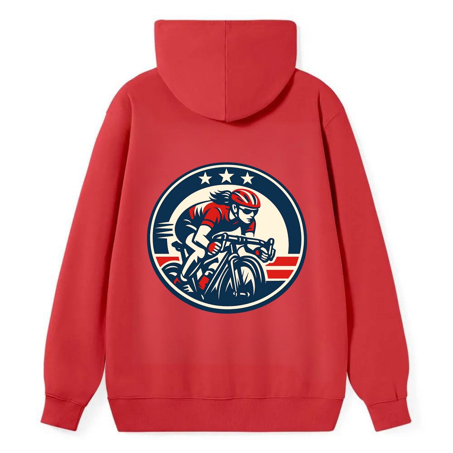 Speed Queen Emblem - Classic Pullover Hoodie - Red