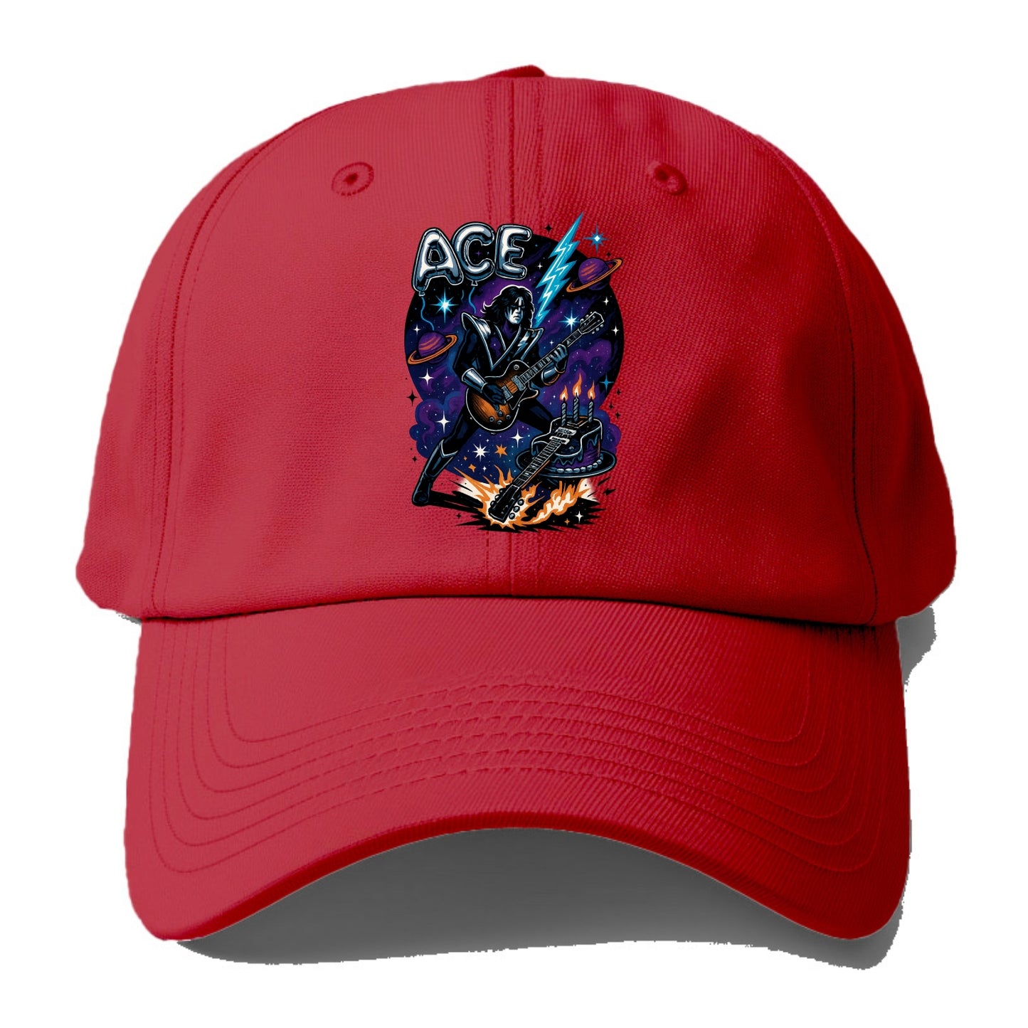 Ace Birthday Celebration - Baseball Cap - Red