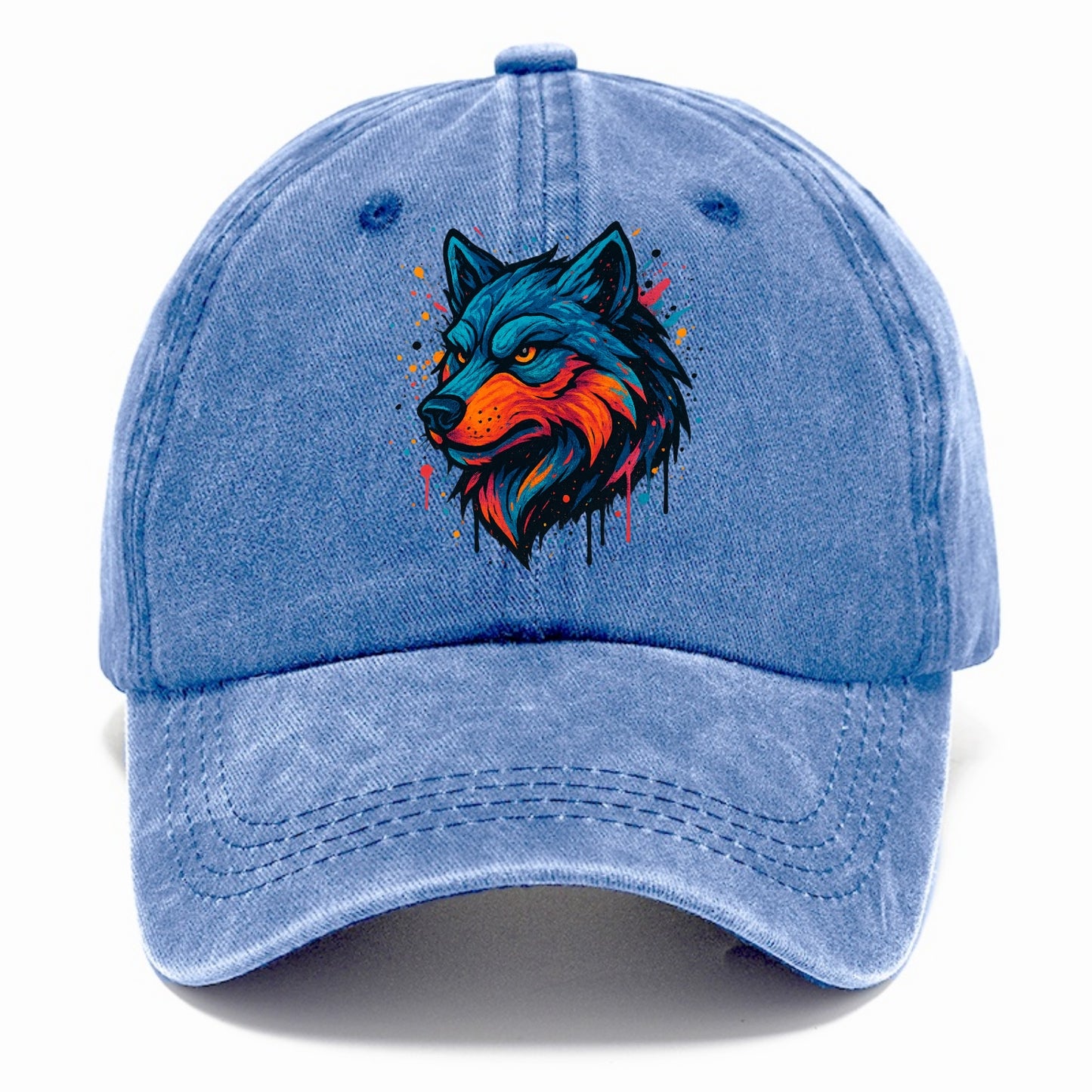Velvet Wolf Royal - Classic Cap - Summer Sky(Blue)