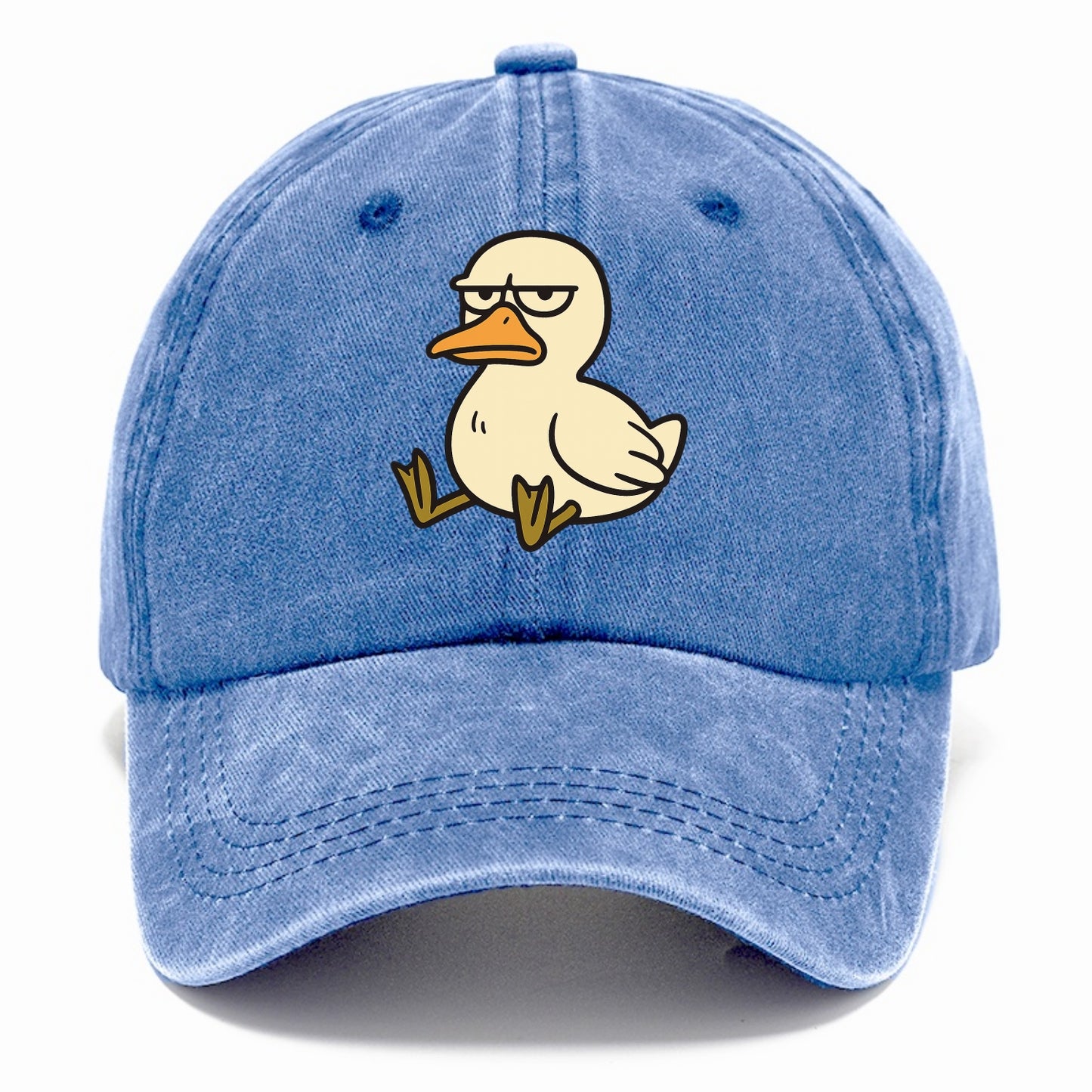 The Duck Judging Silently - Classic Cap - Summer Sky(Blue)