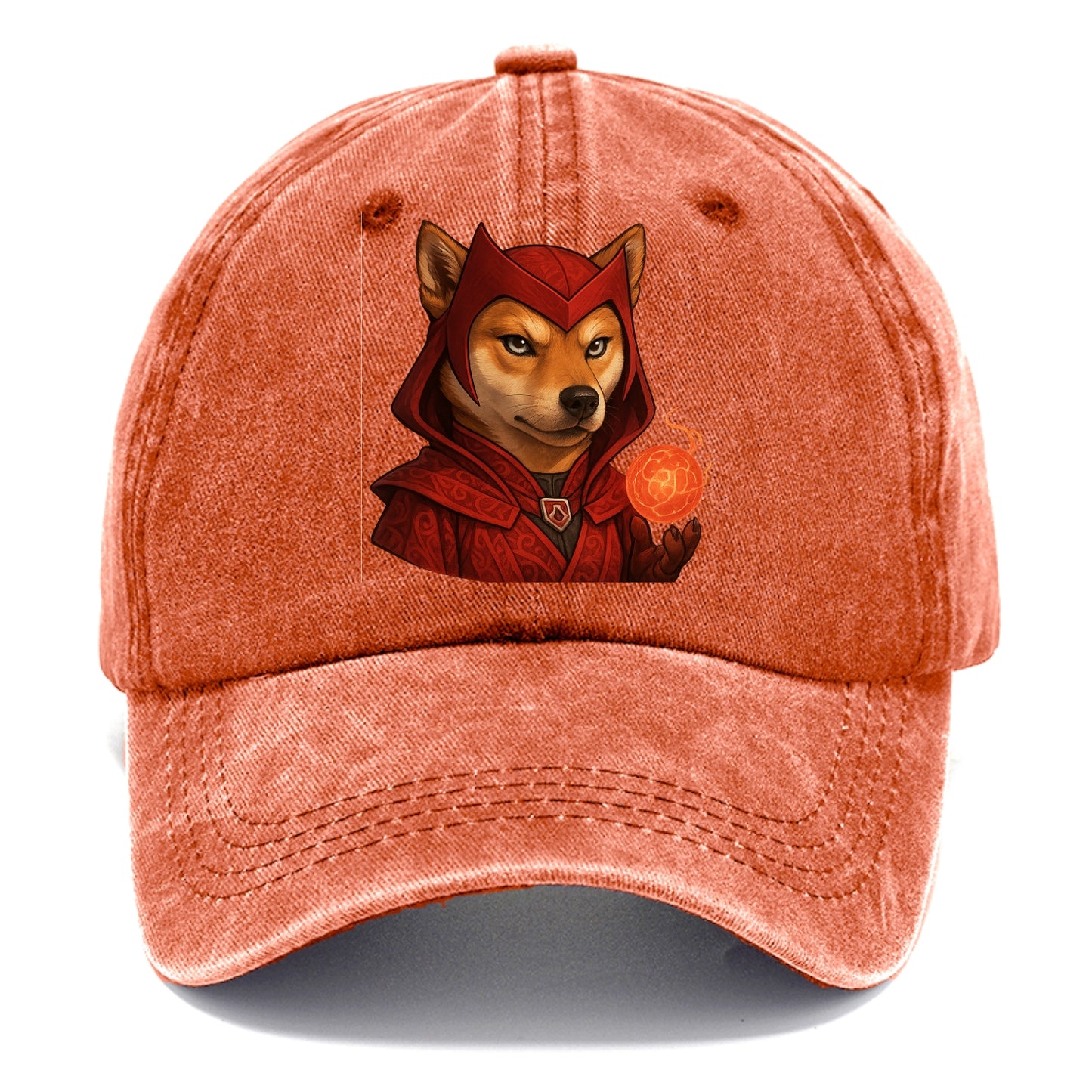 Shiba Inu Scarlet Witch - Classic Cap - Terracotta Clay(Orange)