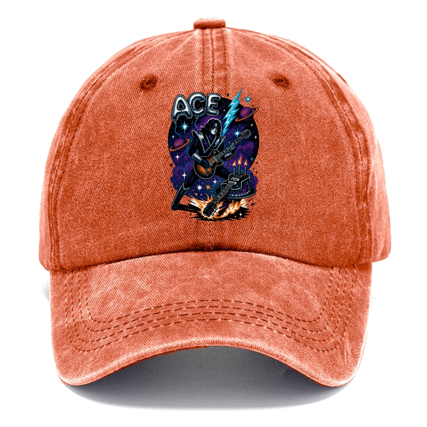 Ace Birthday Celebration - Classic Cap - Terracotta Clay(Orange)