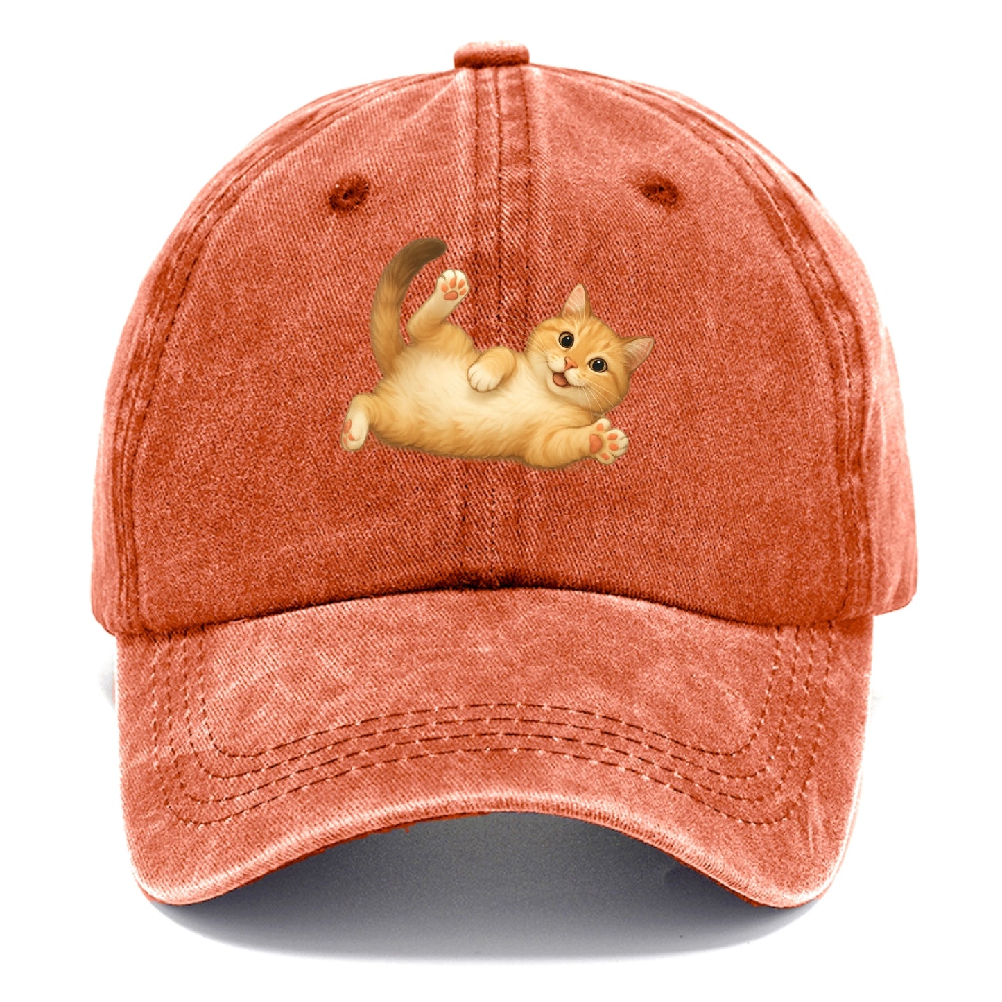 Therapy Cat - Classic Cap - Terracotta Clay(Orange)