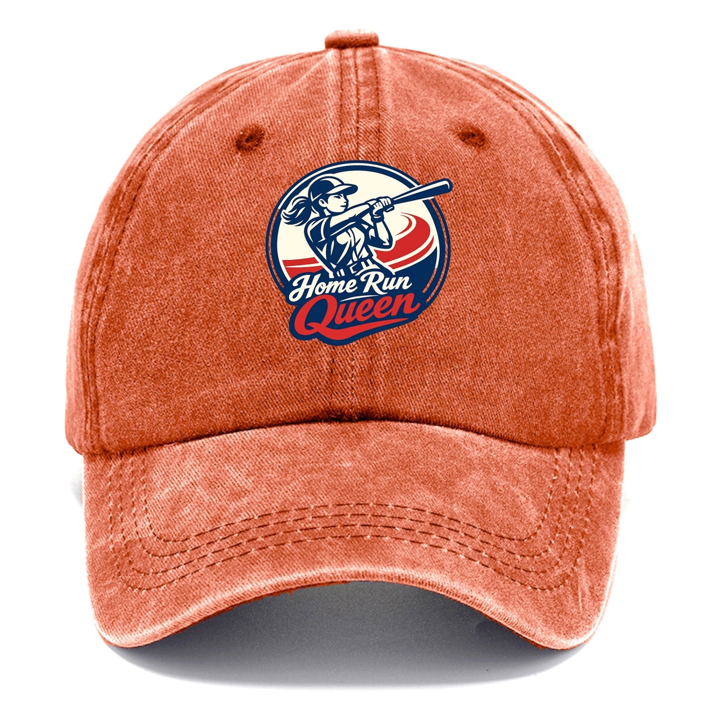 Feminine Power at Bat - Classic Cap - Terracotta Clay(Orange)