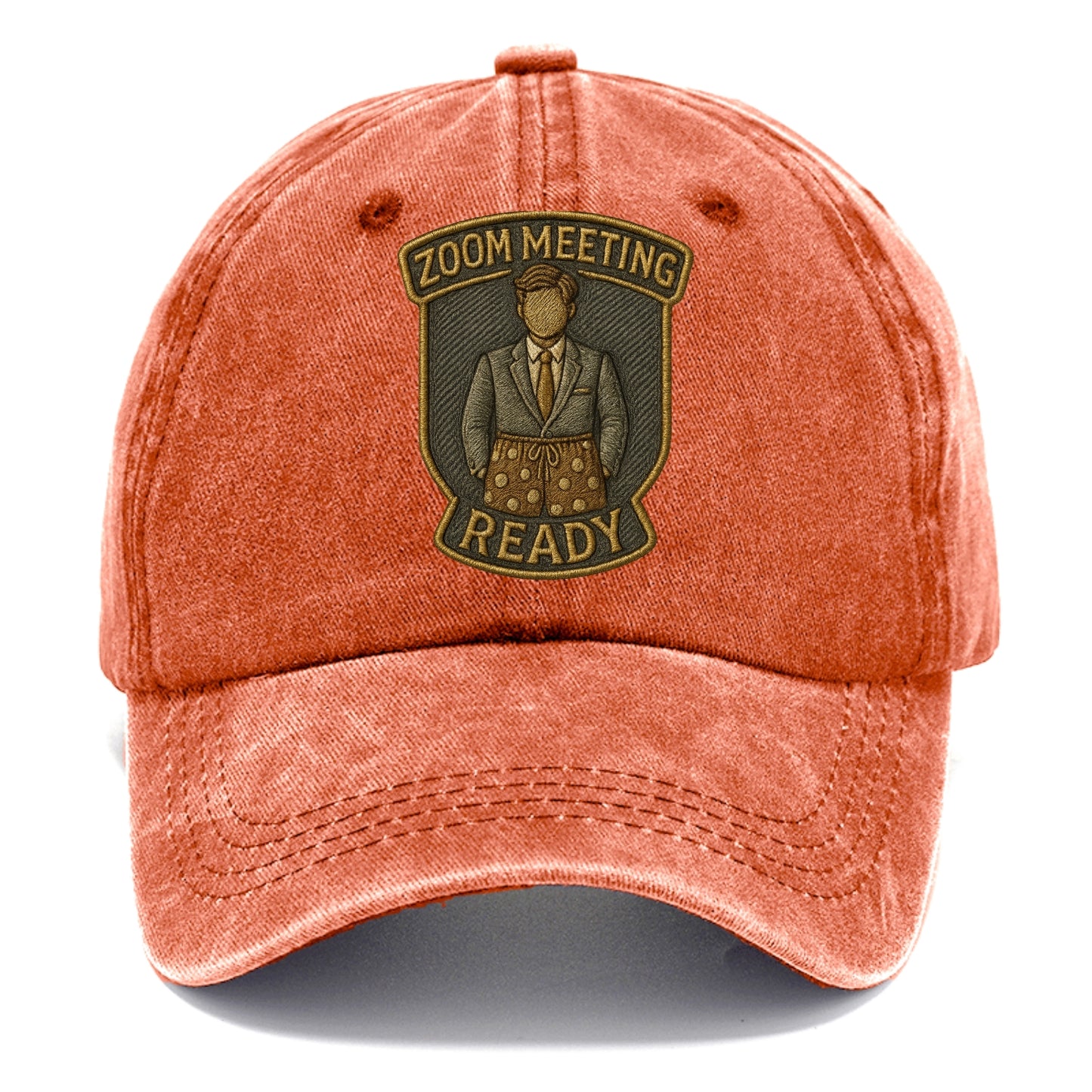 Zoom Meeting Ready - Classic Cap - Terracotta Clay(Orange)