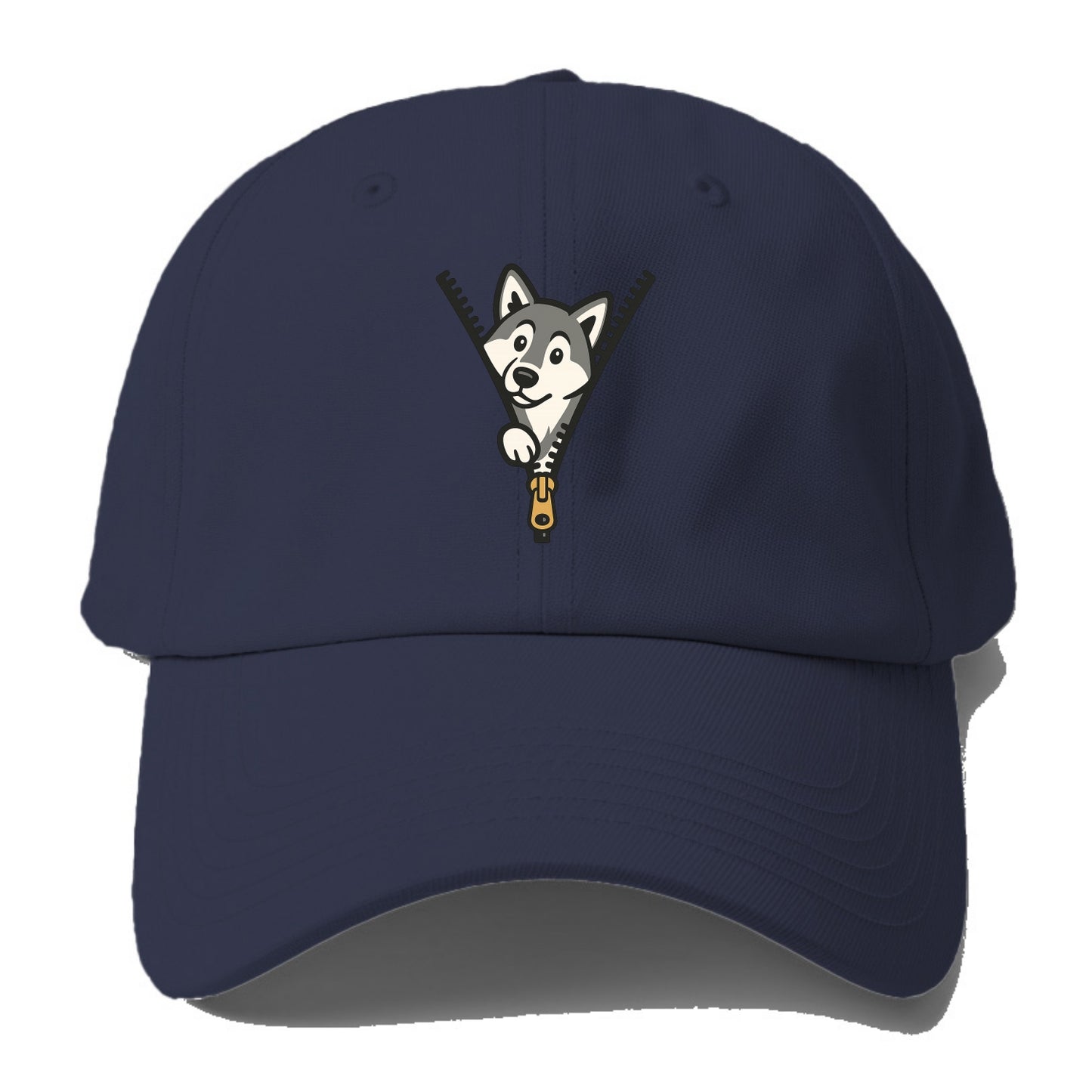Alaskan Malamute - Baseball Cap For Big Heads - Twilight Navy(Blue)