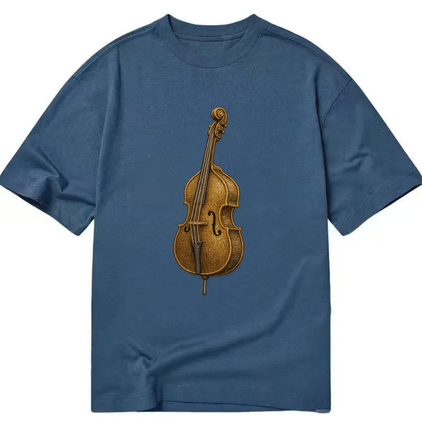 Acoustic Bass - Classic T-shirt - Twilight Navy(Blue)