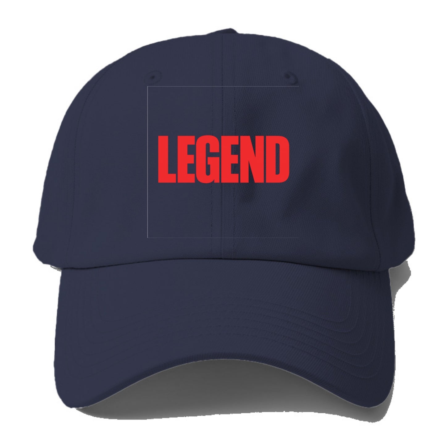 Bold typography design - "LEGEND" - remarkable person, iconic status - Baseball Cap For Big Heads - Twilight Navy(Blue)