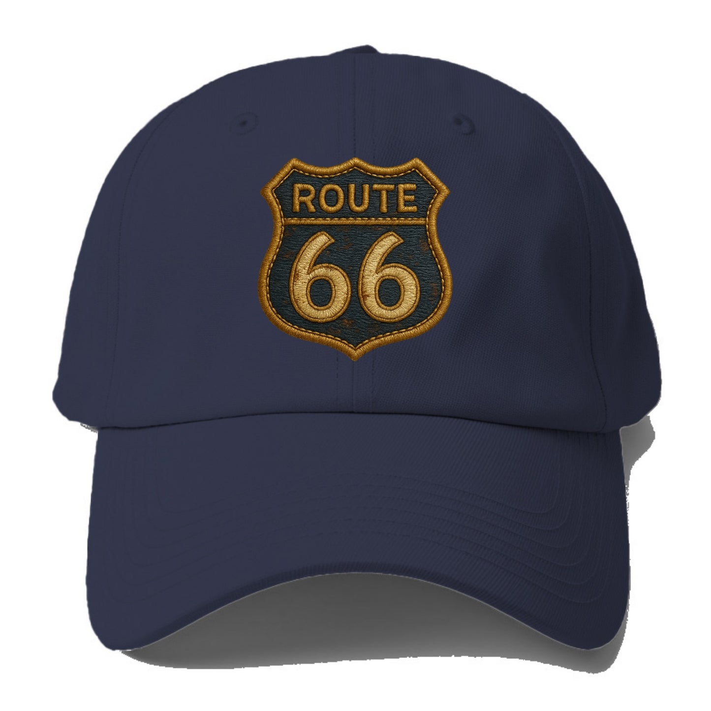 Route 66 - Baseball Cap For Big Heads - Twilight Navy(Blue)