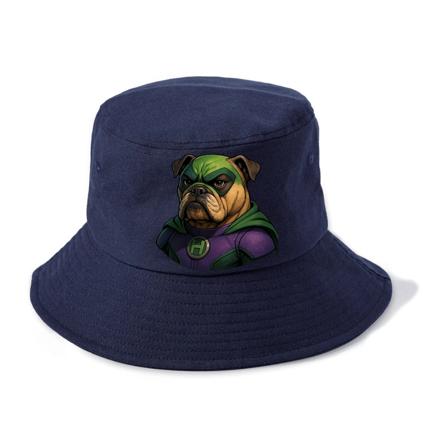 Bulldog Strong Hero - Bucket Hat - Twilight Navy(Blue)