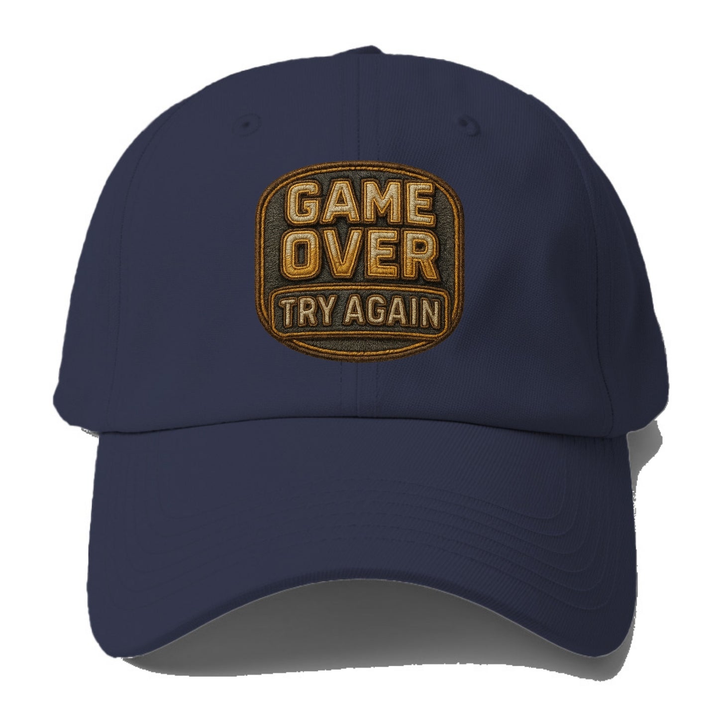 Game Over Try Again - Baseball Cap - Twilight Navy(Blue)