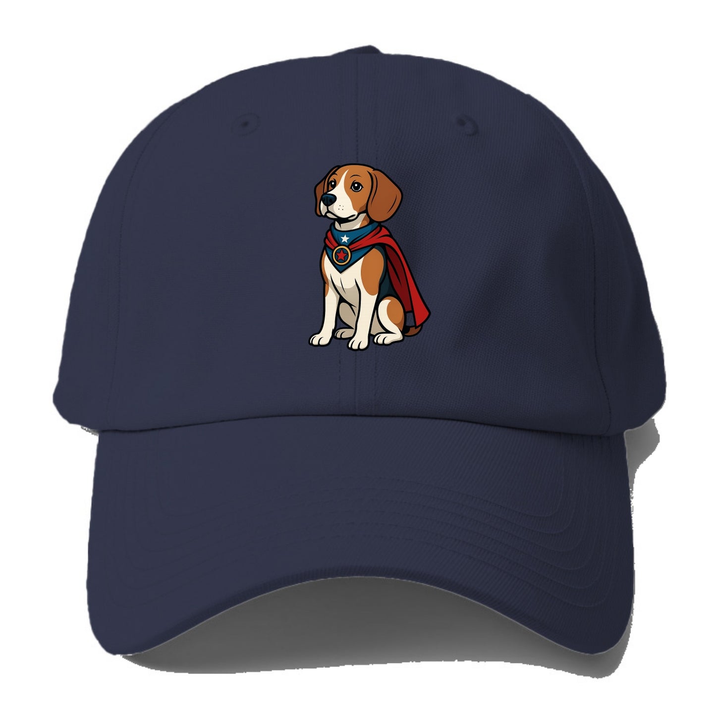 Beagle Patriotic Hero - Baseball Cap - Twilight Navy(Blue)