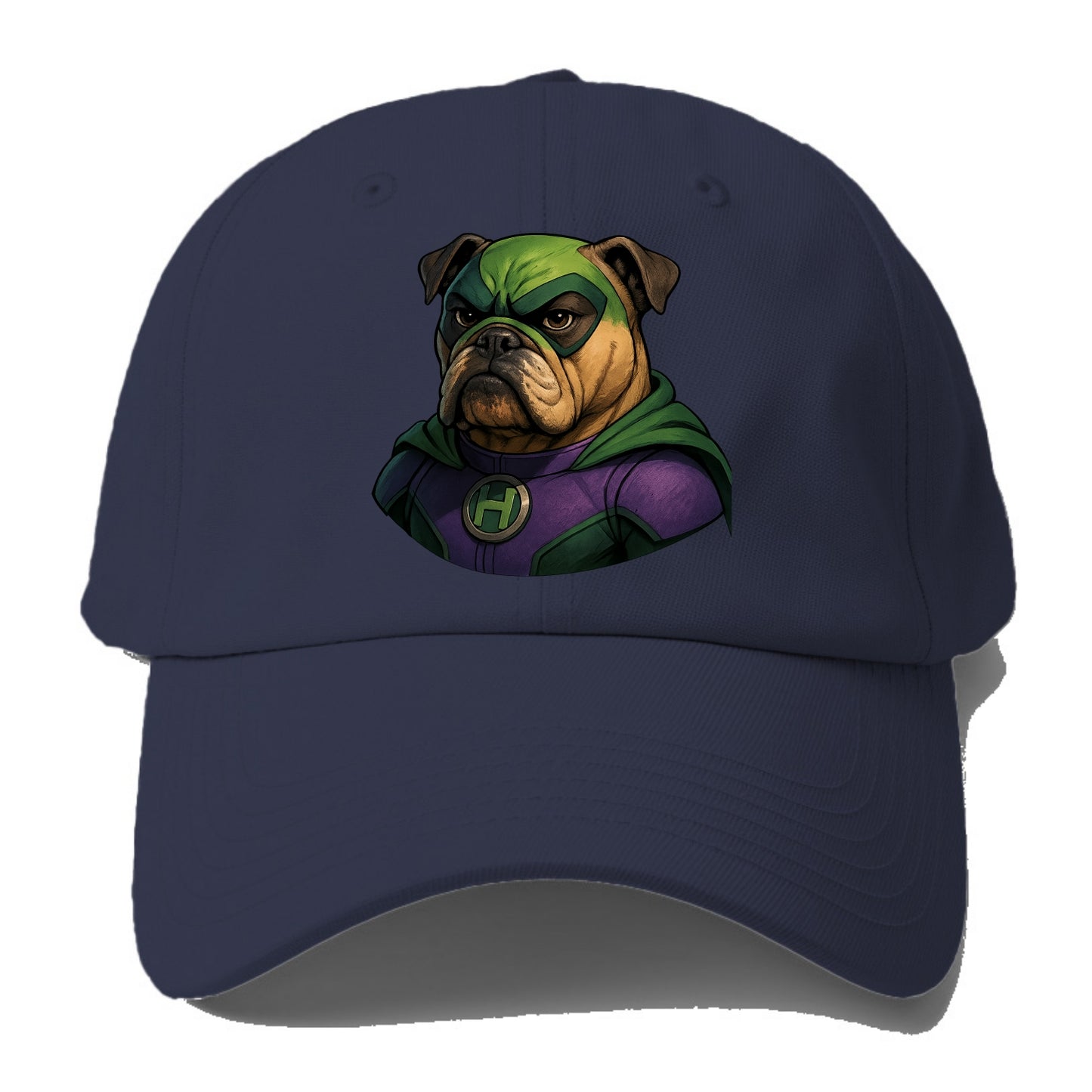 Bulldog Strong Hero - Baseball Cap - Twilight Navy(Blue)