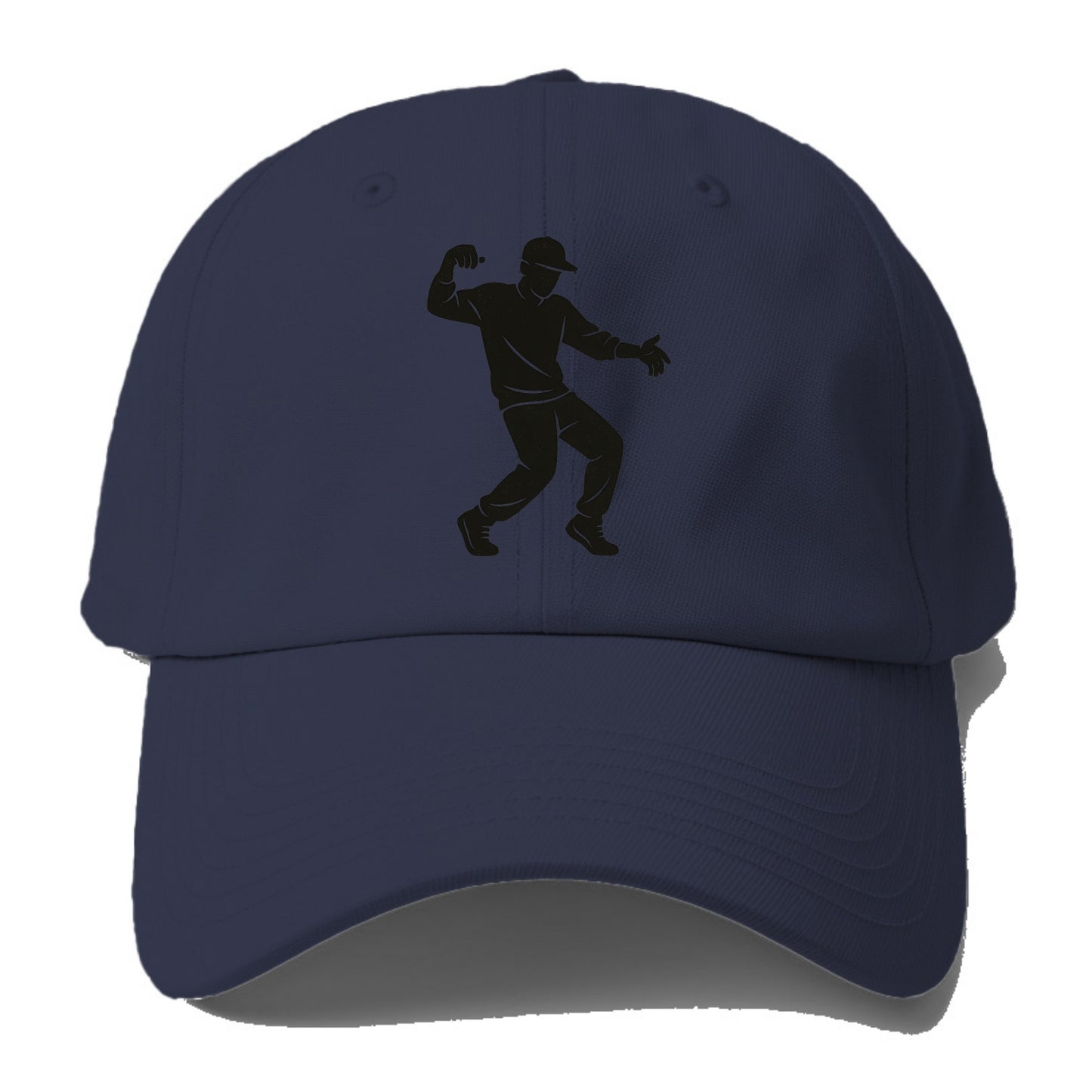 Hip-hop dancer popping and locking - Baseball Cap For Big Heads - Twilight Navy(Blue)