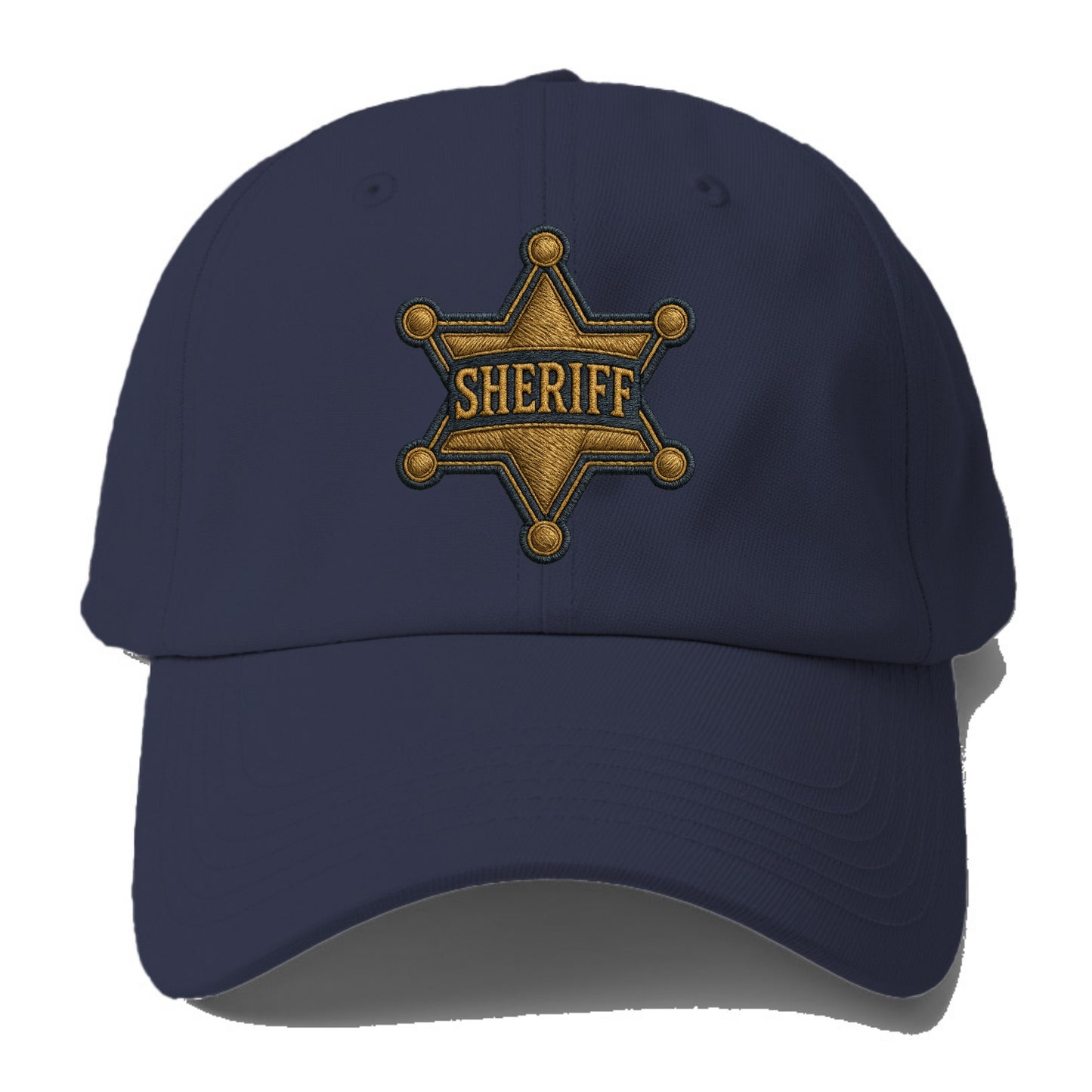 Sheriff Badge - Baseball Cap - Twilight Navy(Blue)
