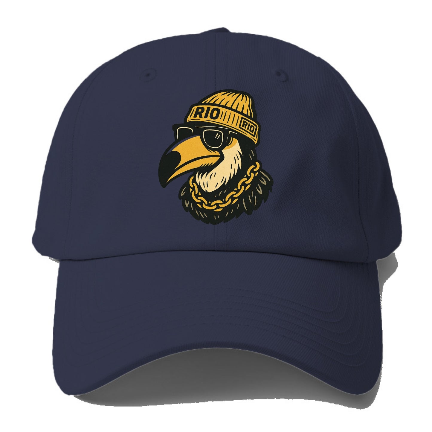 Rio Toucan - Baseball Cap For Big Heads - Twilight Navy(Blue)