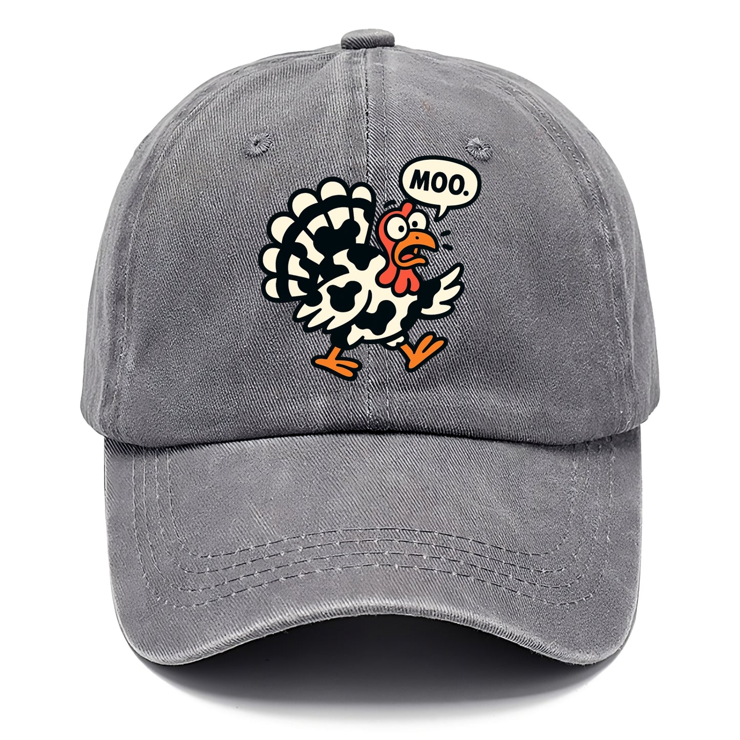 Mooing Turkey - Classic Cap - Urban Haze(Grey)