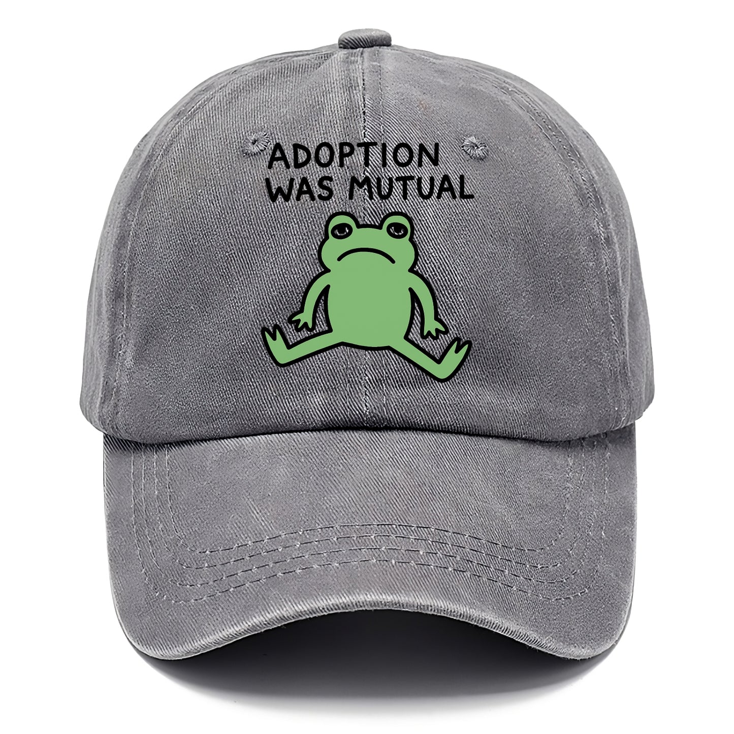ADOPTION WAS MUTUAL | Animal choosing human - Classic Cap - Urban Haze(Grey)