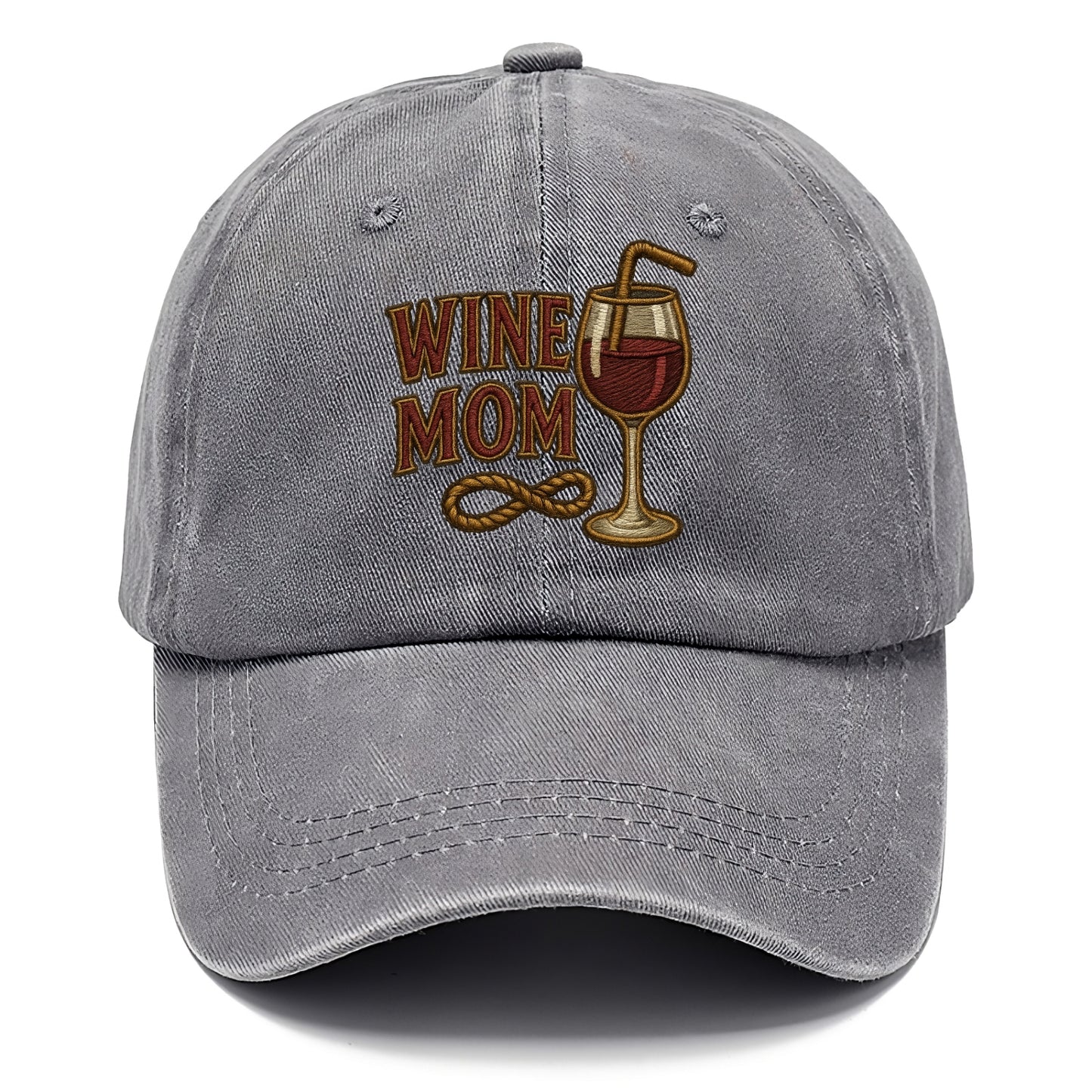 Wine Mom - Classic Cap - Urban Haze(Grey)