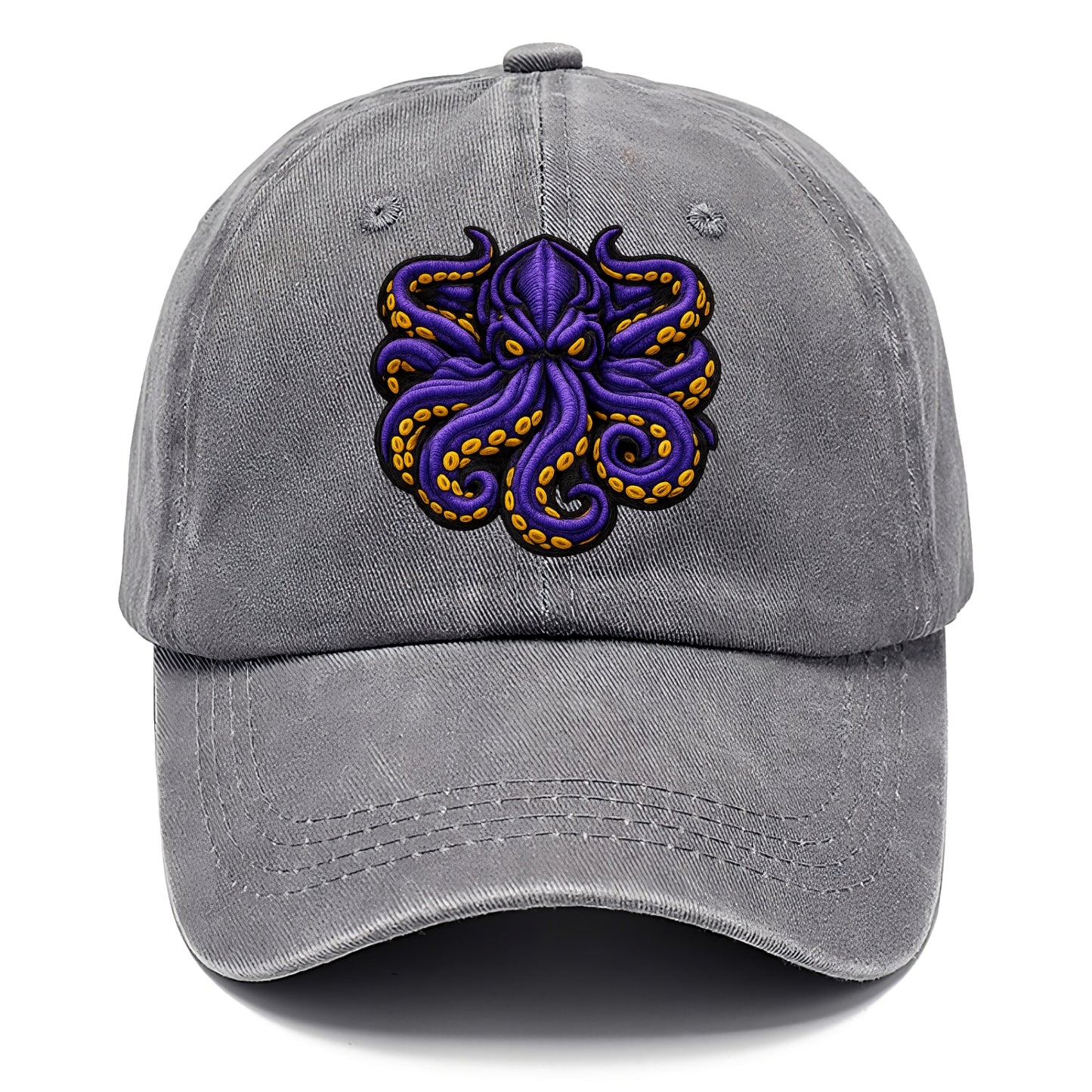 KRAKEN TENTACLES - sea monster in purple and black , deep sea - Classic Cap - Urban Haze(Grey)