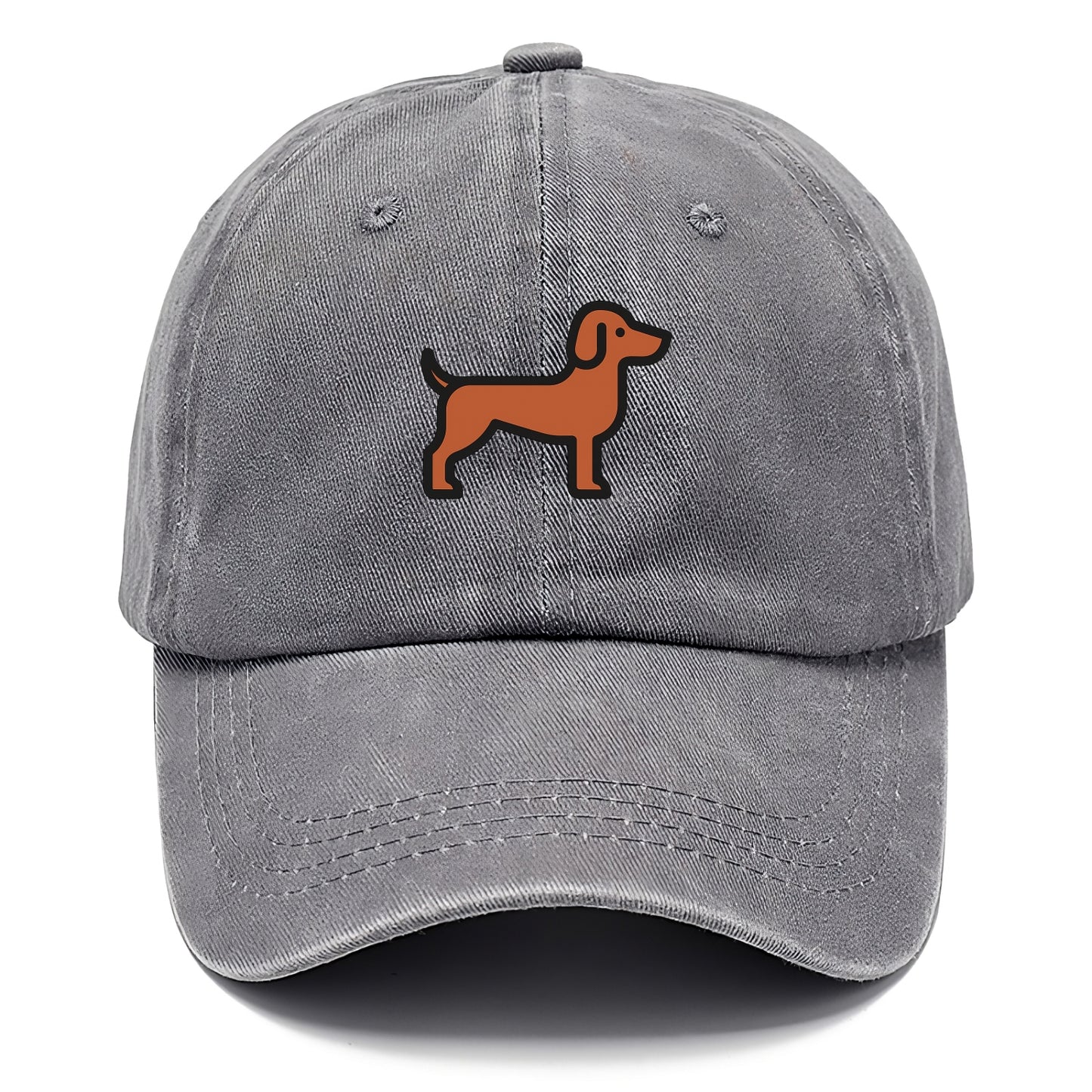 Vizsla - Rust colored flat side profile - Classic Cap - Urban Haze(Grey)