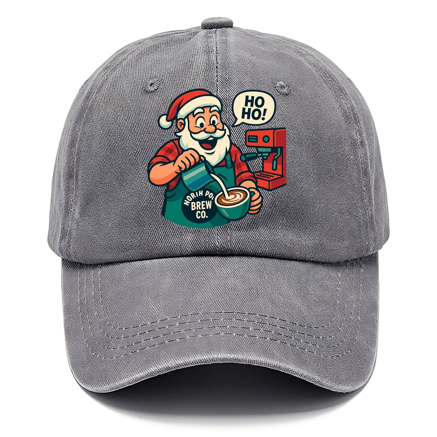 Santa Barista - Classic Cap - Urban Haze(Grey)