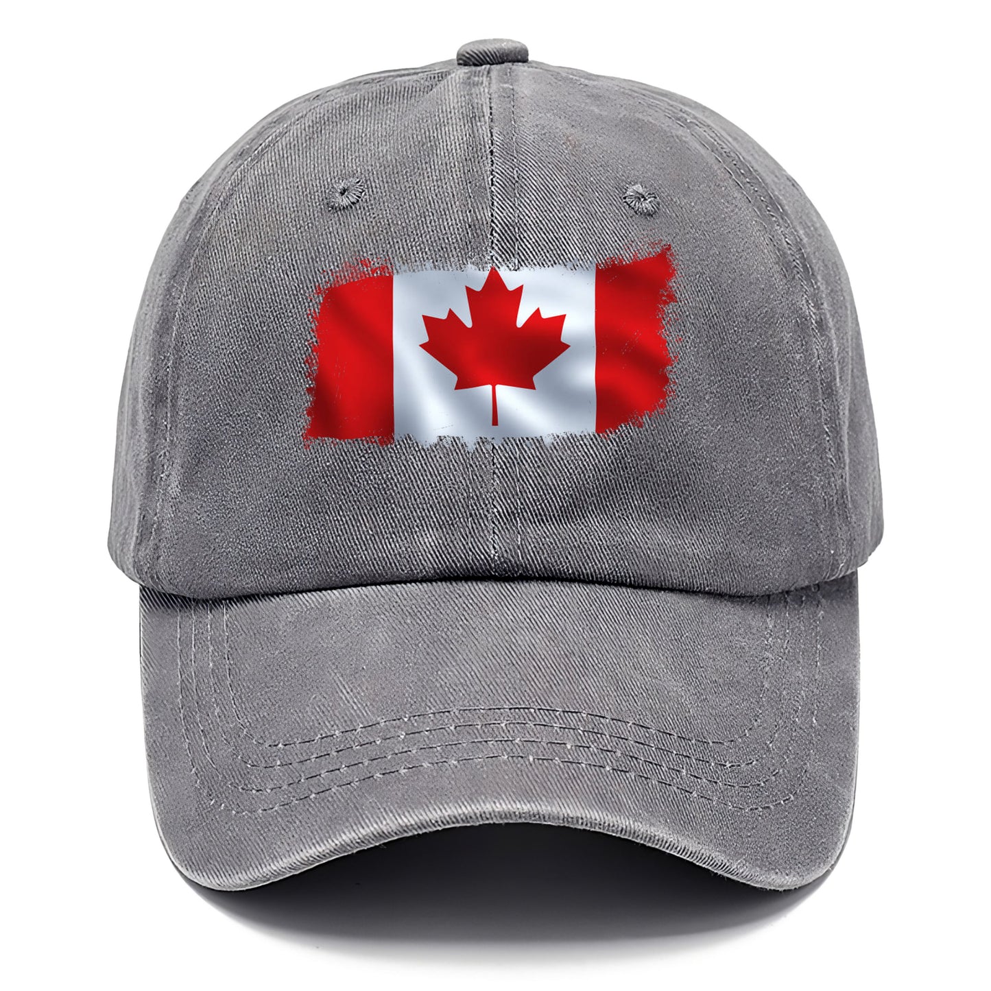 Gorra clásica con la bandera canadiense