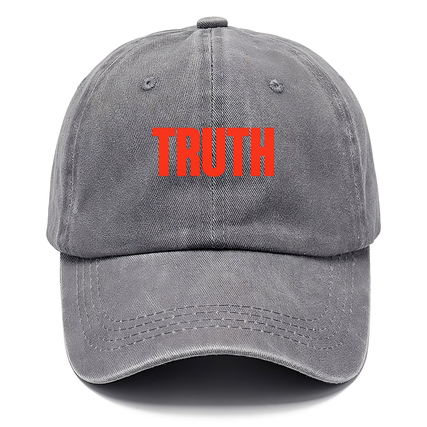 Bold typography design - "TRUTH" - honesty, reality - Classic Cap - Urban Haze(Grey)