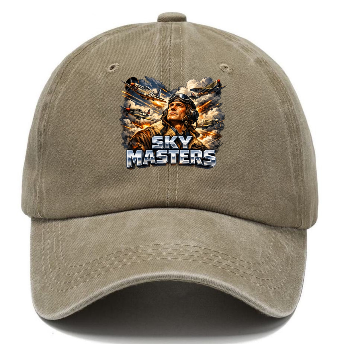 Sky Masters - Classic Cap - Warm Sand(Khaki)