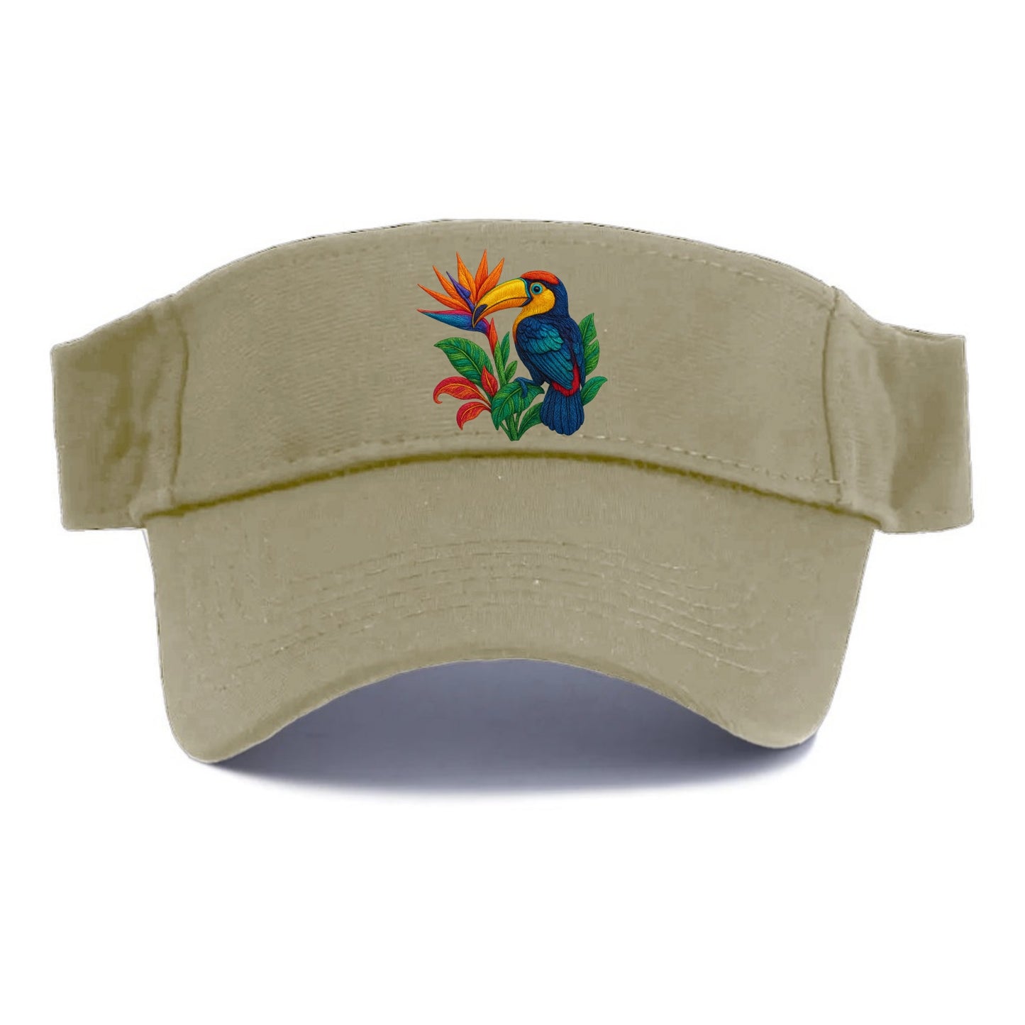 Toucan Paradise - Visor - Warm Sand(Khaki)