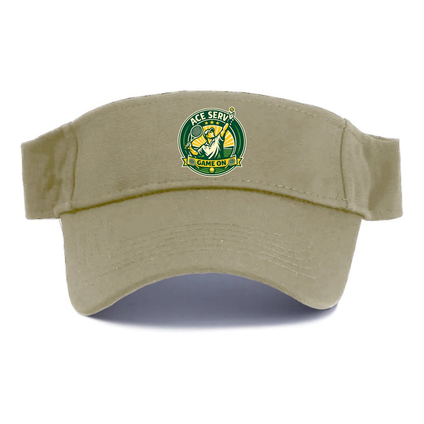 Serving Ace Emblem - Visor - Warm Sand(Khaki)
