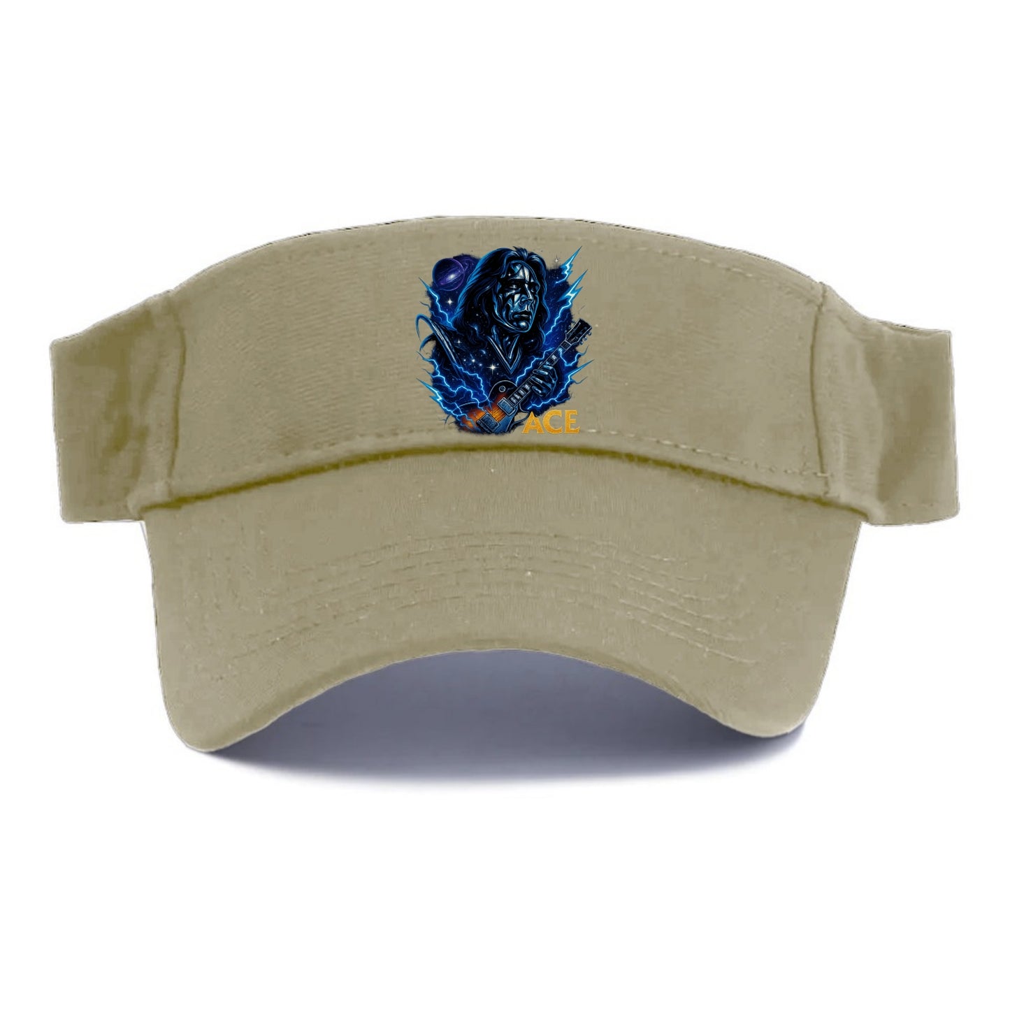 Cosmic Chrome Portrait - Visor - Warm Sand(Khaki)