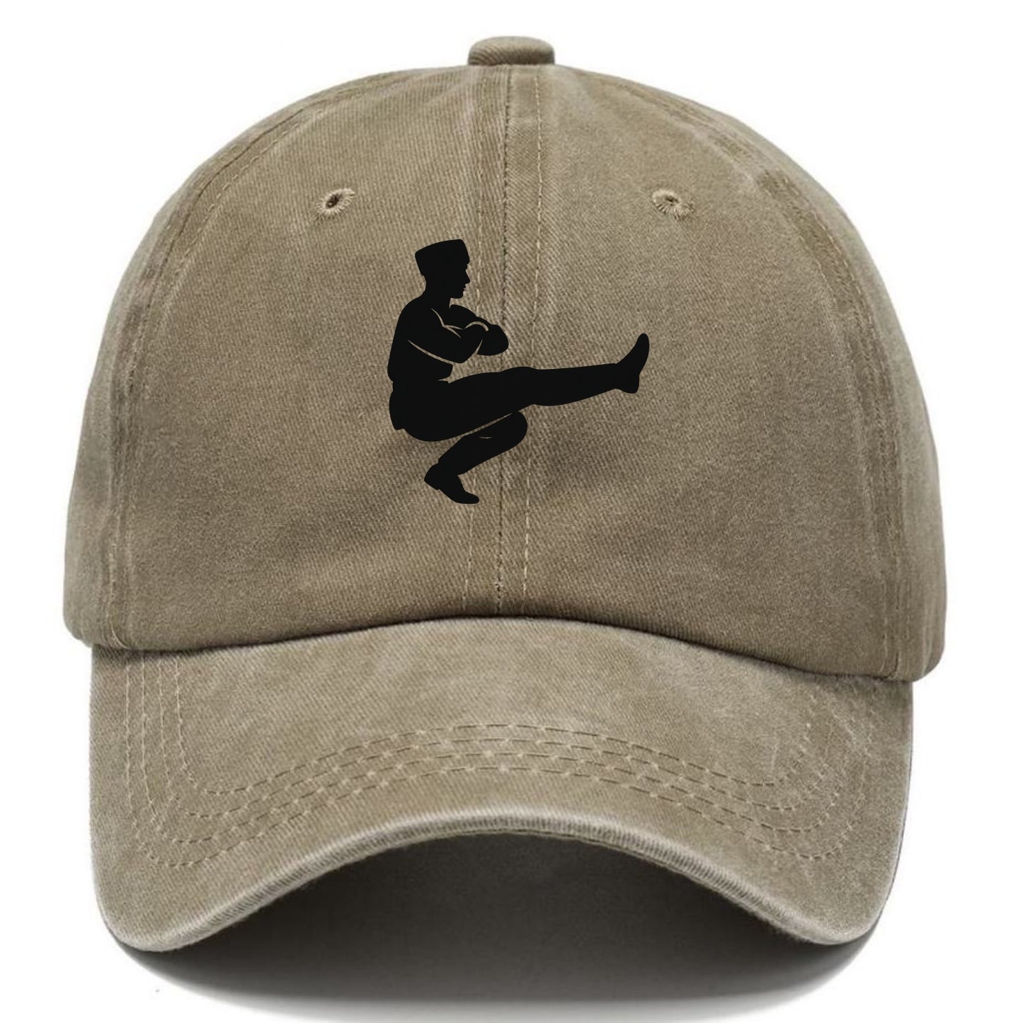 Russian Cossack dancer squat kick - Classic Cap - Warm Sand(Khaki)