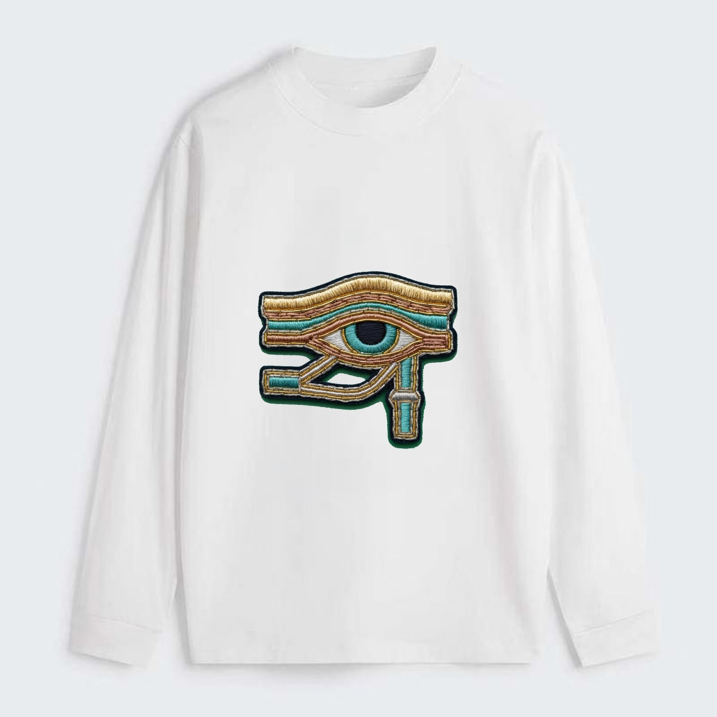 Eye of Horus - Classic Long Sleeve Shirt - White