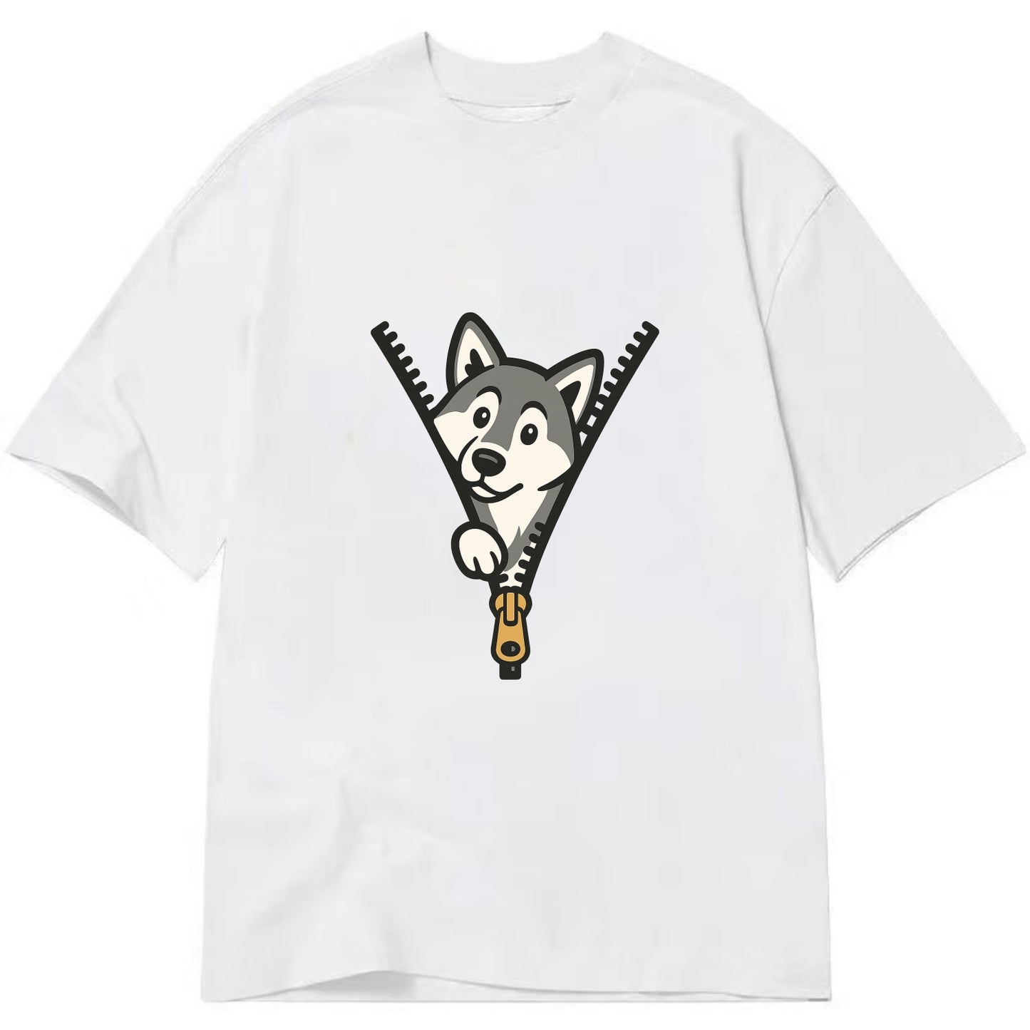 Alaskan Malamute - Classic T-shirt - White
