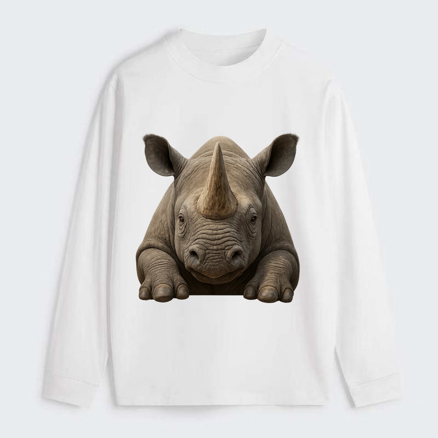 Rhinoceros - Classic Long Sleeve Shirt - White