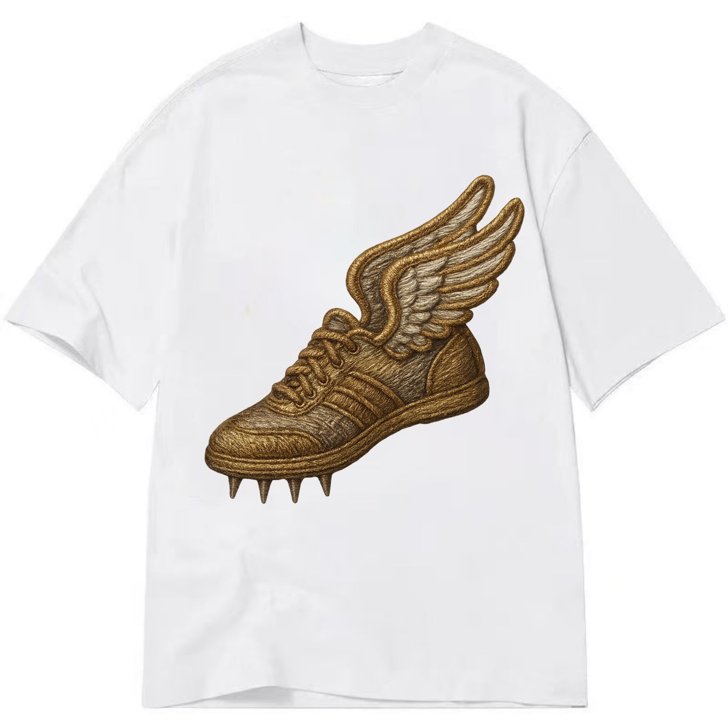 Track Shoe - Classic T-shirt - White