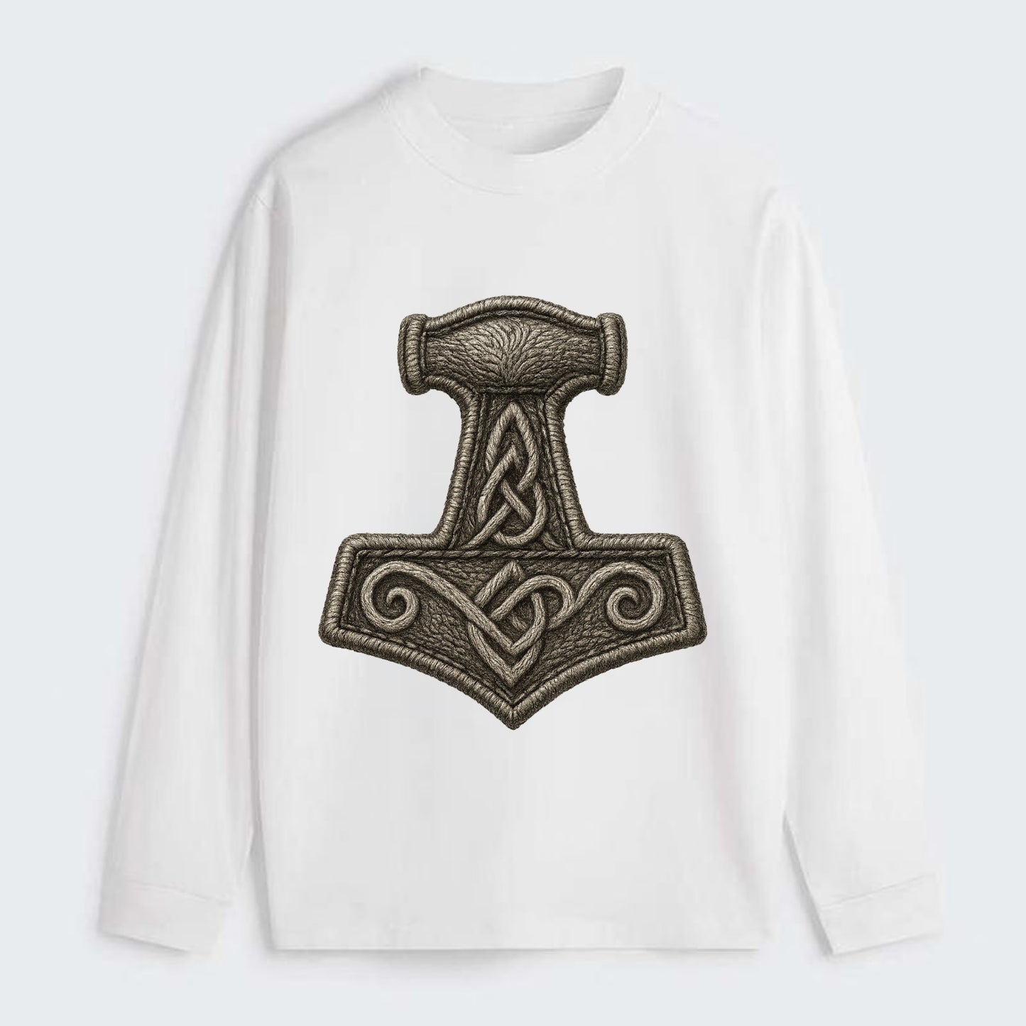 Mjolnir - Classic Long Sleeve Shirt - White