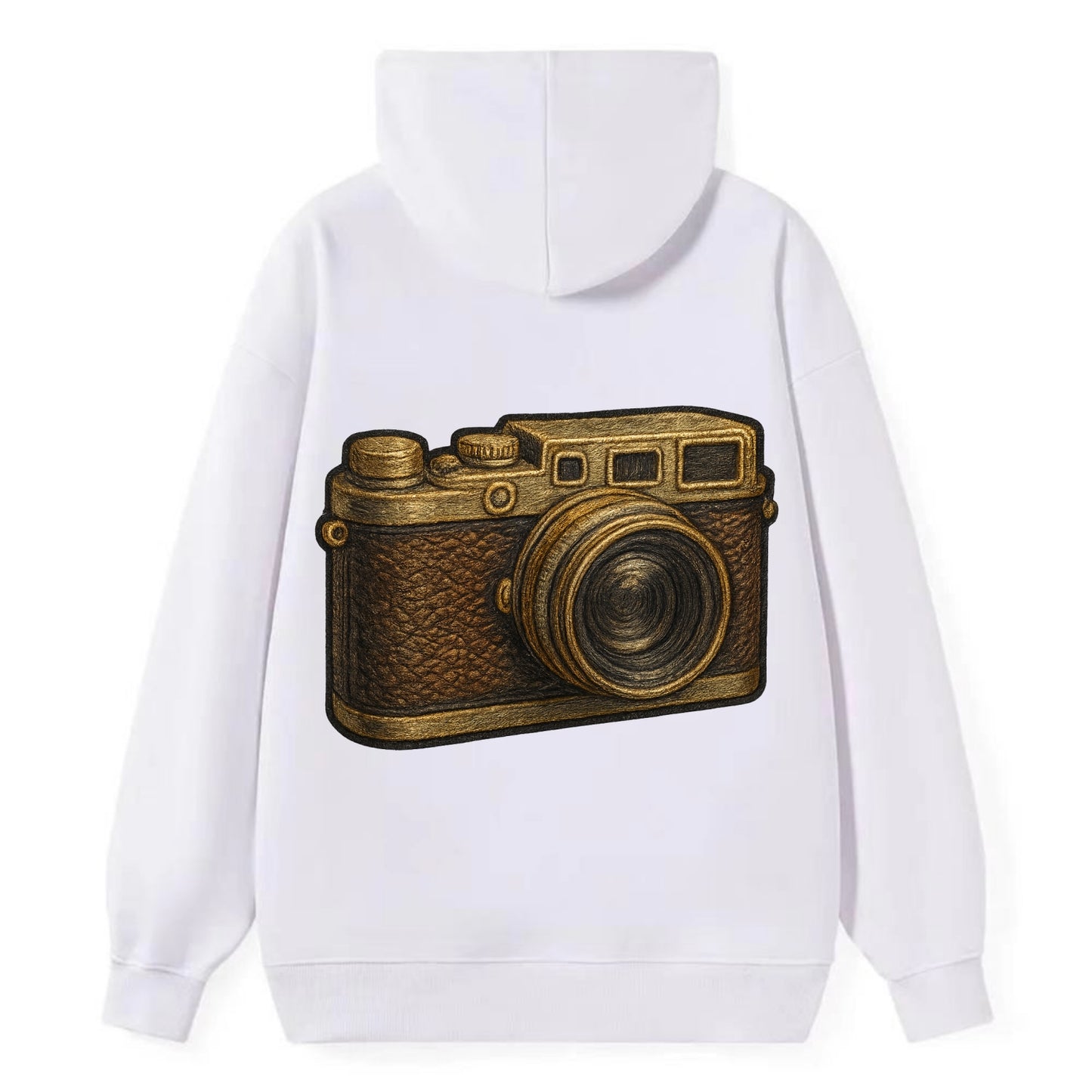 Film Camera - Classic Pullover Hoodie - White