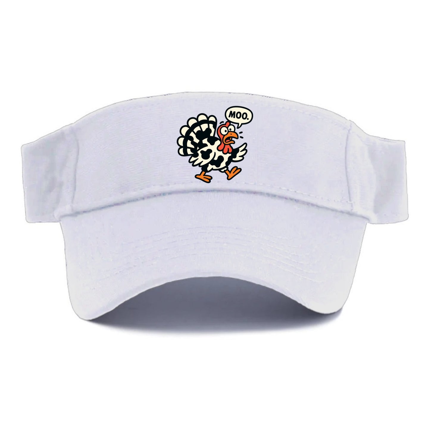 Mooing Turkey - Visor - White