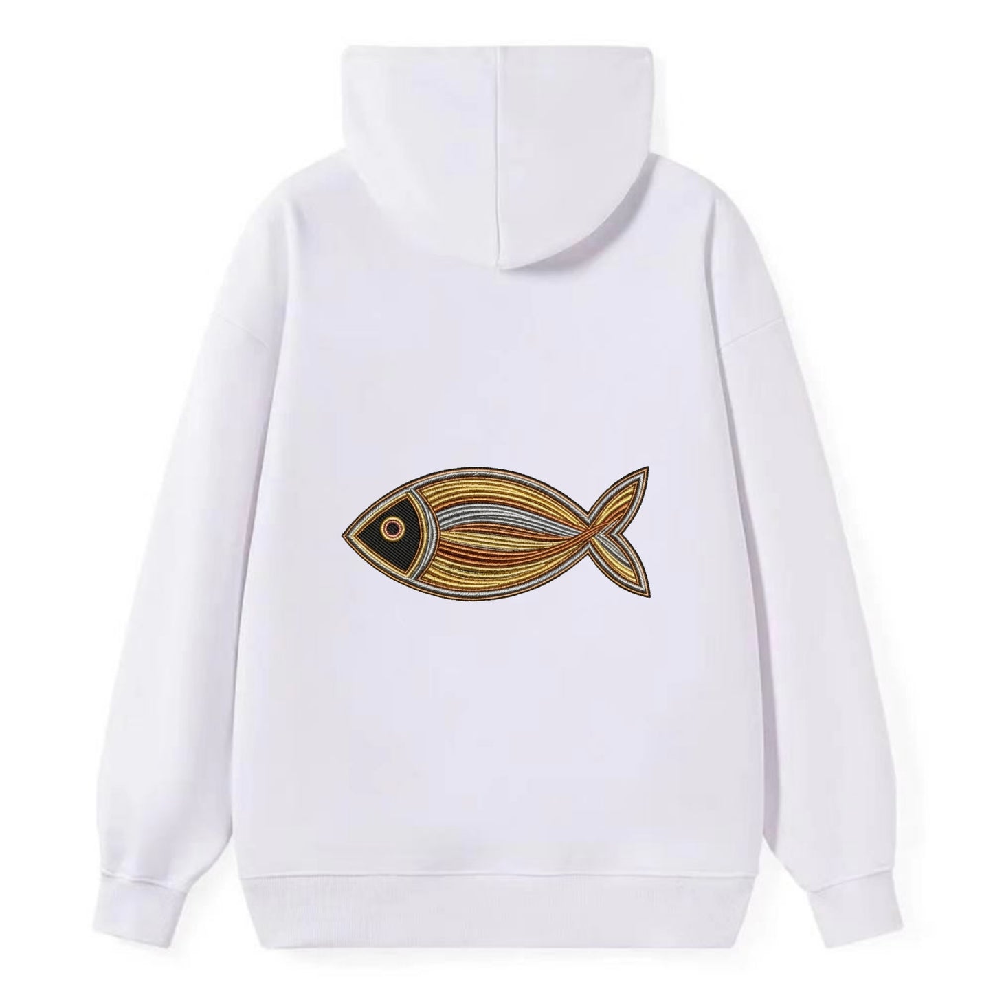 Ichthys - Classic Pullover Hoodie - White