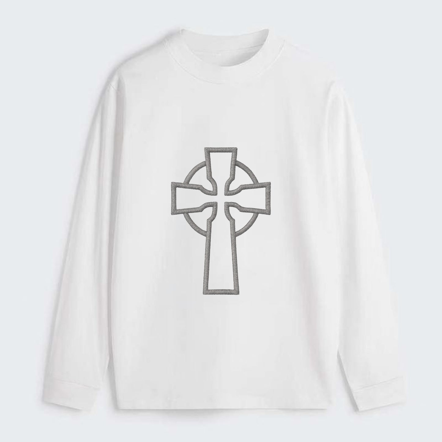 Iona Cross - Classic Long Sleeve Shirt - White