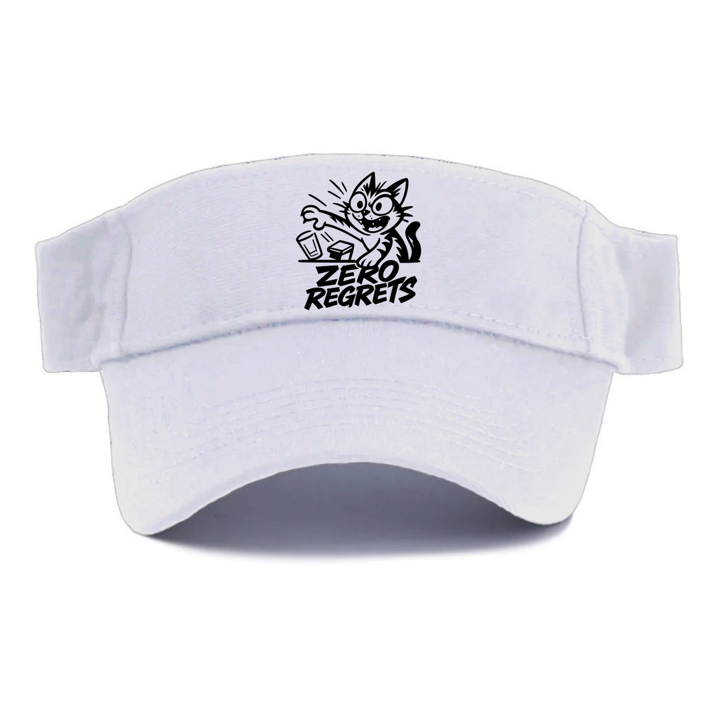 Chaos Gremlin Cat - Visor - White