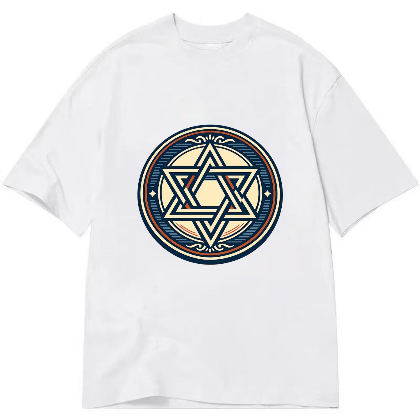 Celestial Unity Emblem - Classic T-shirt - White