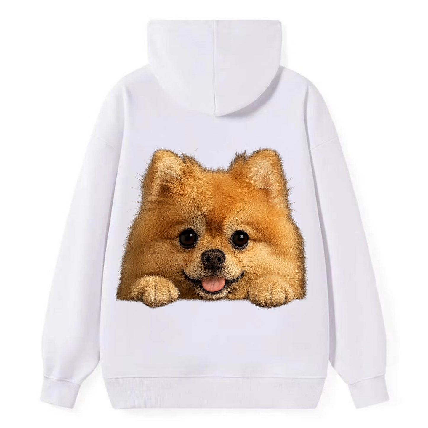 Pomeranian - Classic Pullover Hoodie - White