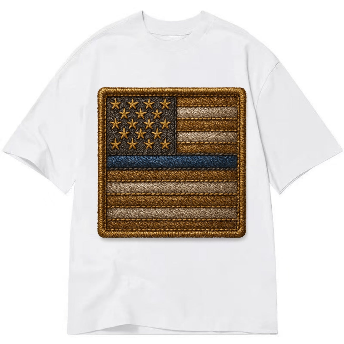 Thin Blue Line - Classic T-shirt - White