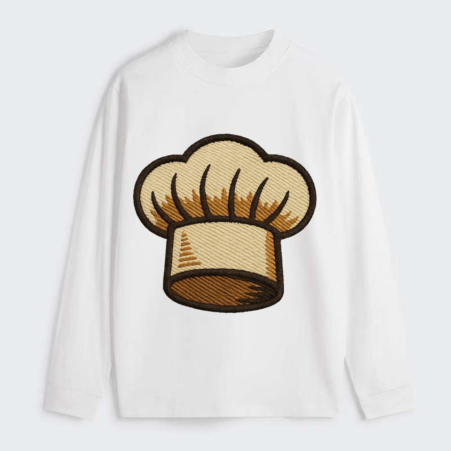 Chef Hat - Classic Long Sleeve Shirt - White
