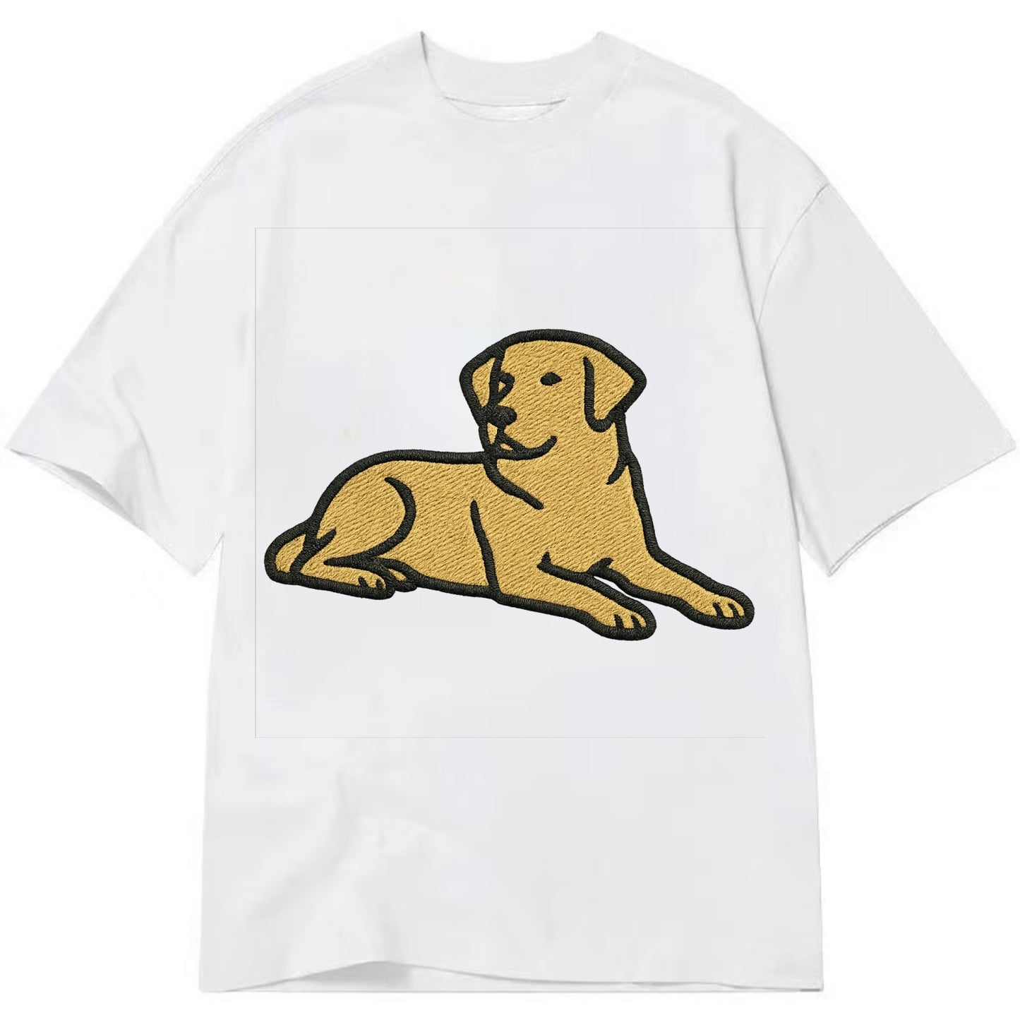 Labrador Retriever - Yellow lab relaxed Classic T-shirt - White