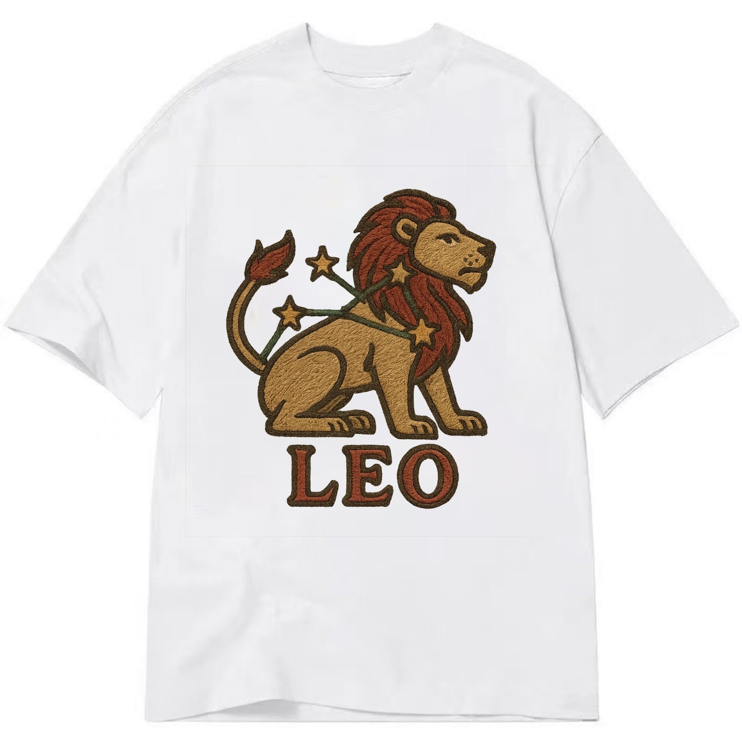 Leo Lion - Classic T-shirt - White